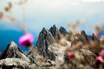 高山高角度摄影